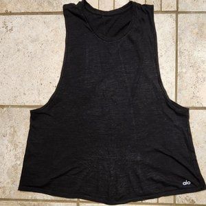 Alo Yoga Black Tank Top Size M